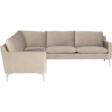 Load image into Gallery viewer, Anders L sectional (Stainless Steel Legs) - Kuality furniture