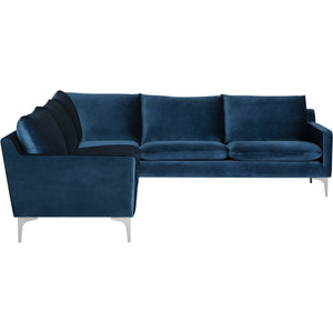 Anders L sectional (Stainless Steel Legs) - Kuality furniture