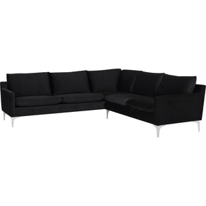 Anders L sectional (Stainless Steel Legs) - Kuality furniture