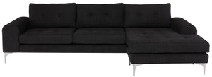 Colyn Sectional Sofa (Silver Legs) - Kuality furniture