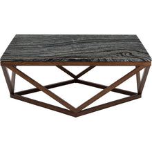 Load image into Gallery viewer, Jasmine coffee Table ( Walnut stained base ) - Kuality furniture