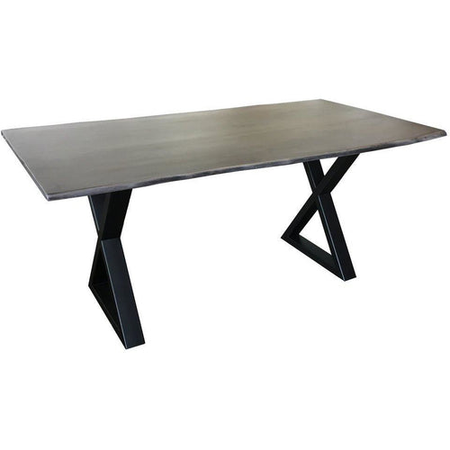 67'' Grey Acacia Dining Table (Legs included) - Kuality furniture