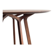 Load image into Gallery viewer, ALDO ROUND DINING TABLE WALNUT